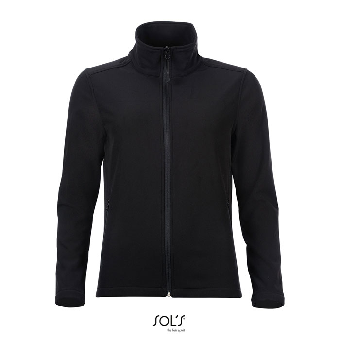 Veste softshell publicitaire pour Femme 280g Noir 1